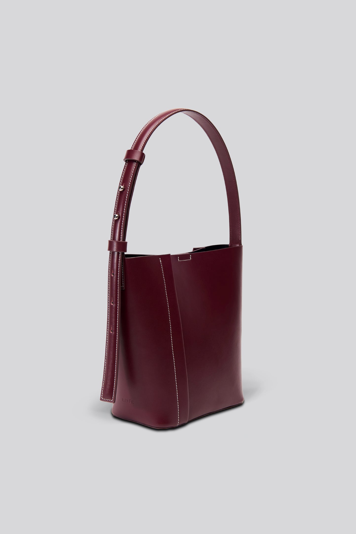 THE MEDIUM TOTE PLISSÉ BORDO