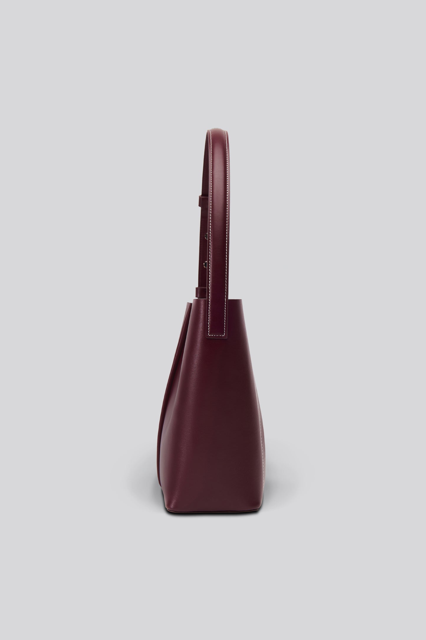 THE MEDIUM TOTE PLISSÉ BORDO