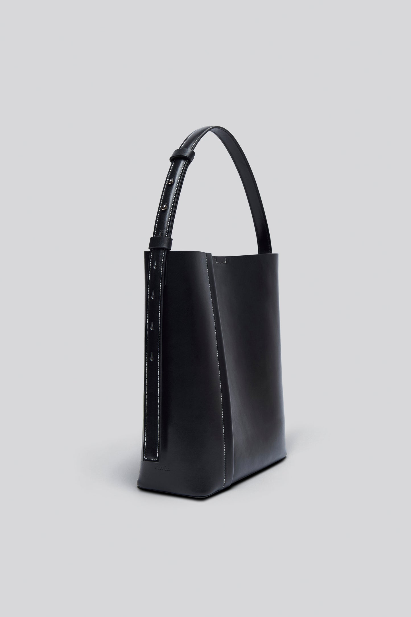 THE LARGE TOTE PLISSÉ SİYAH
