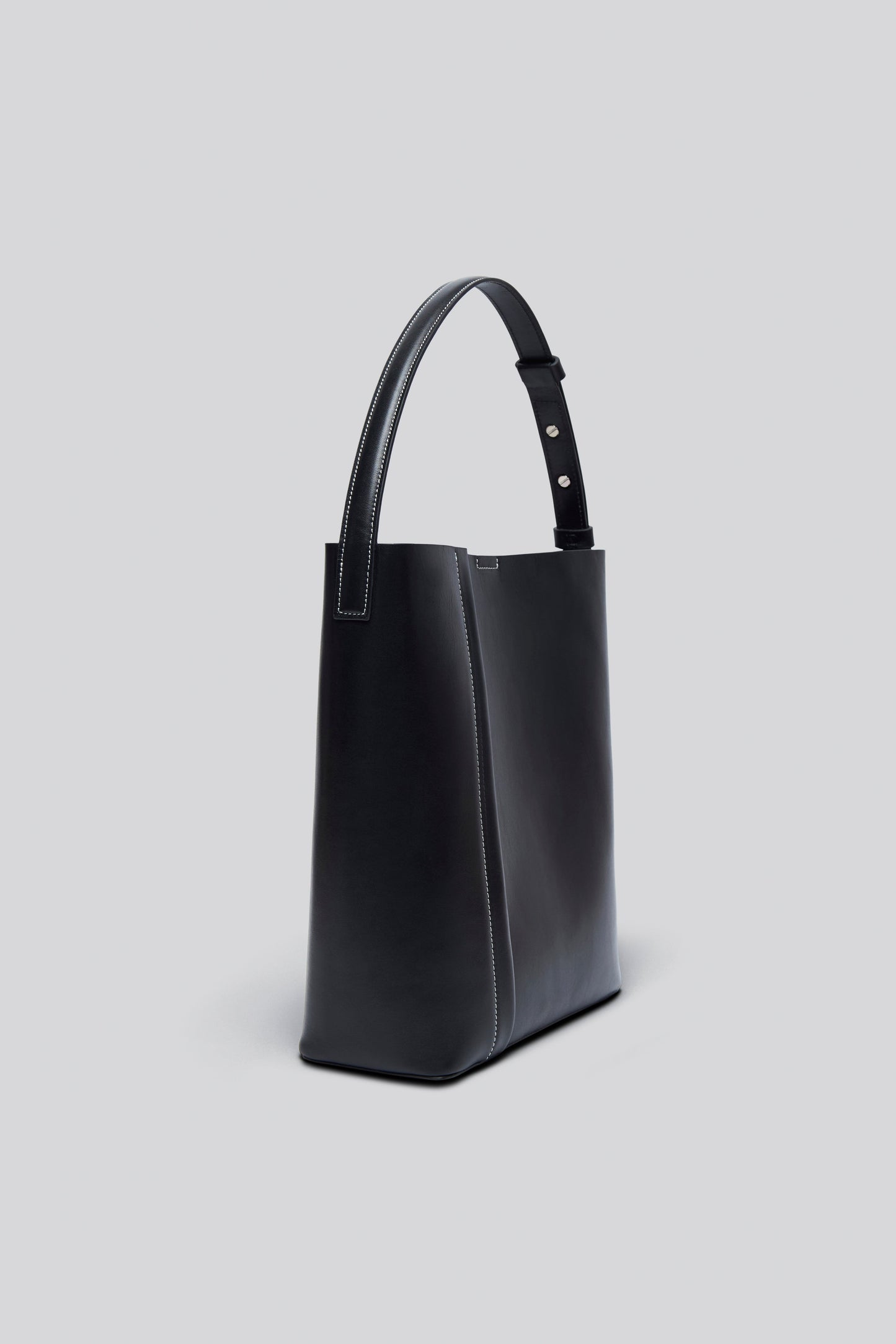 THE LARGE TOTE PLISSÉ SİYAH