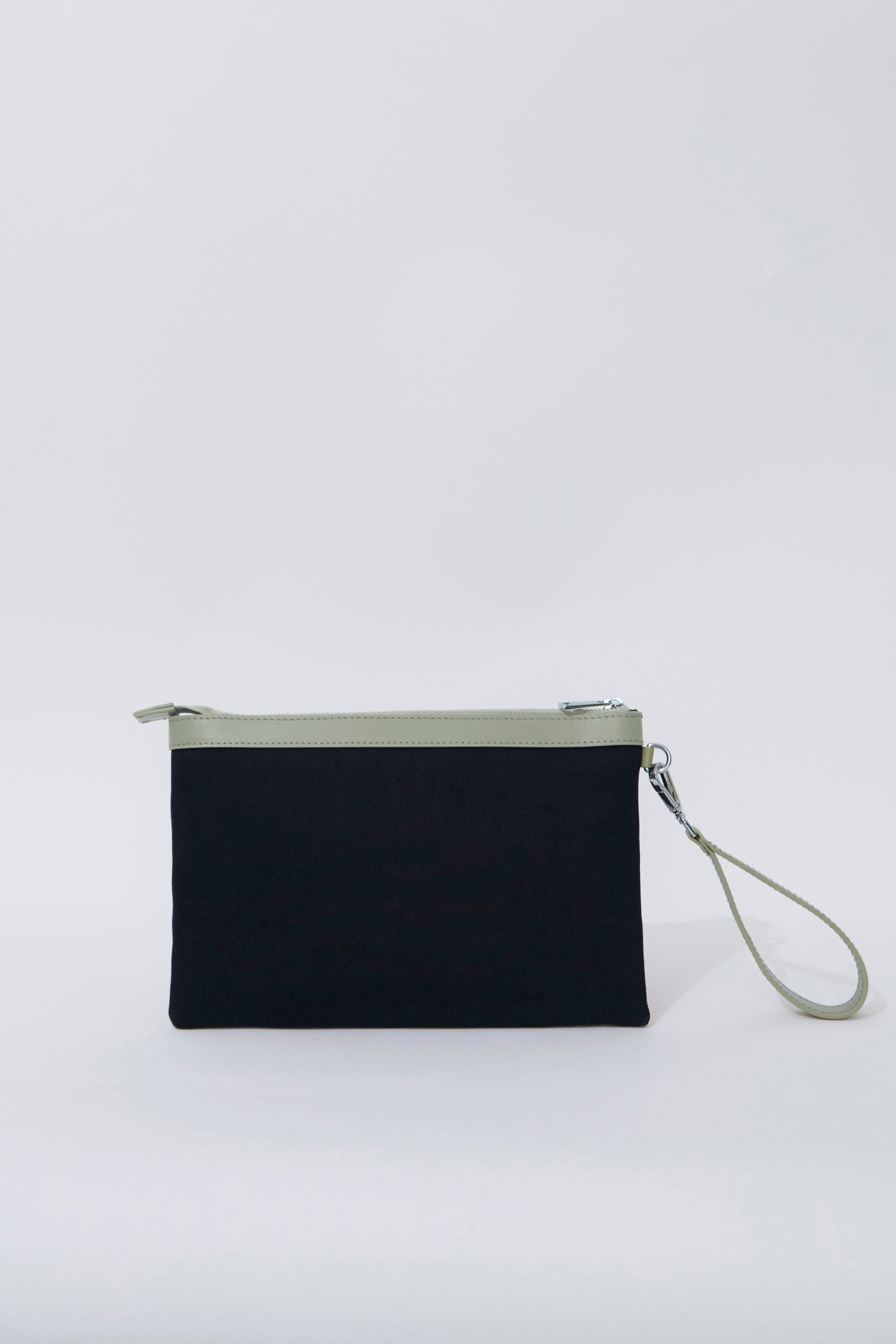 STITCHED CLUTCH LACİVERT/YAĞ YEŞİLİ