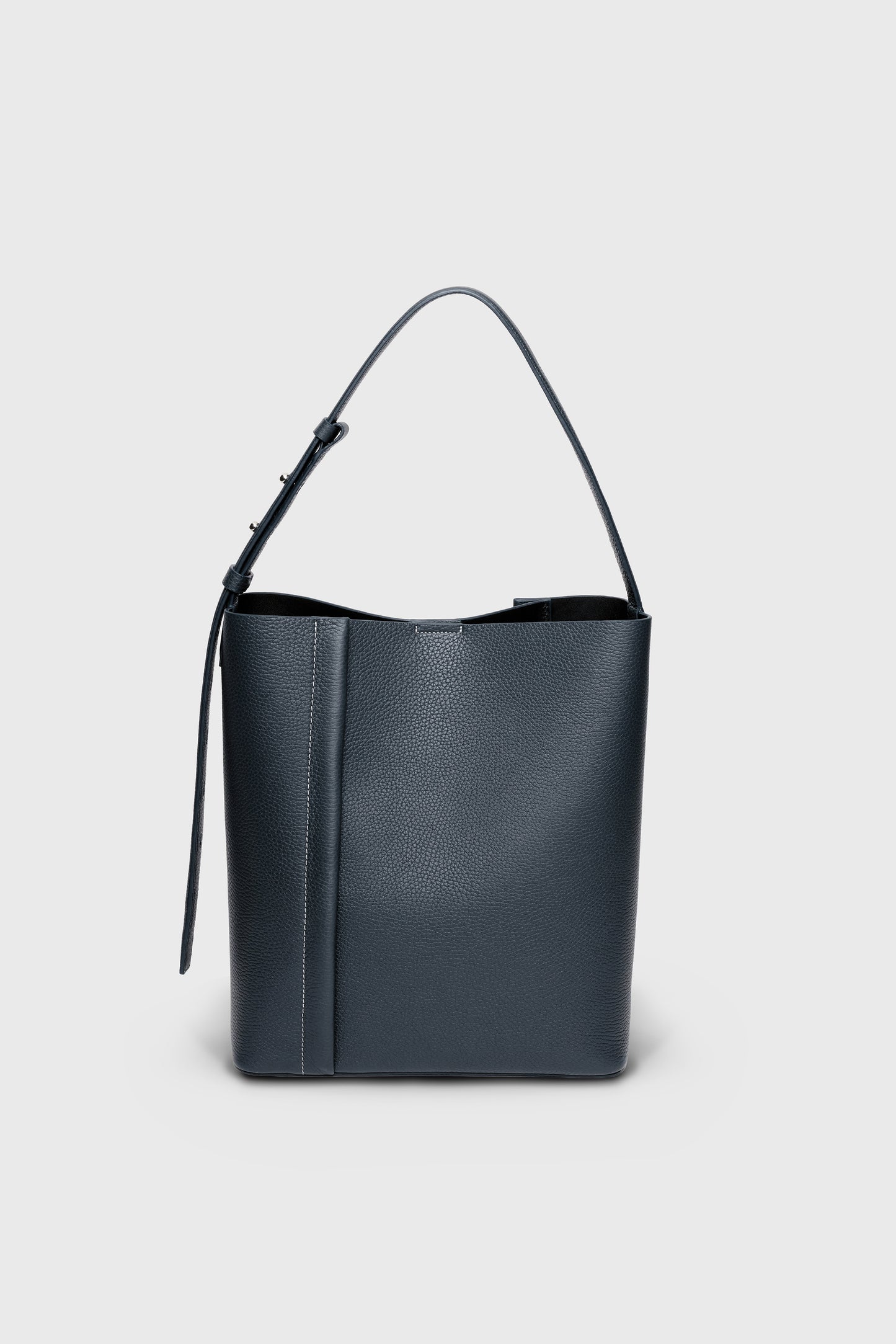 THE LARGE TOTE PLISSÉ BORDO