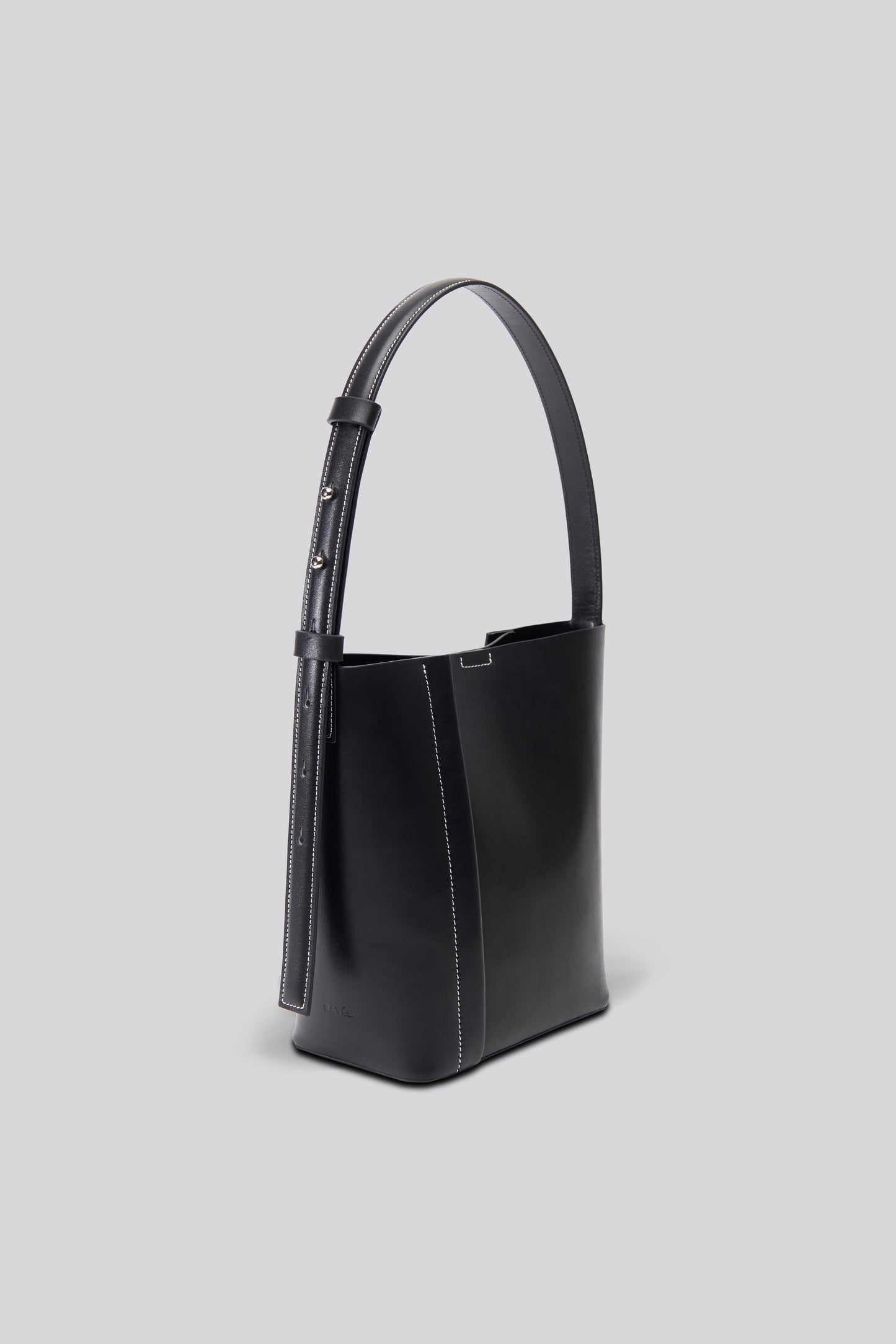 THE MEDIUM TOTE PLISSÉ SİYAH