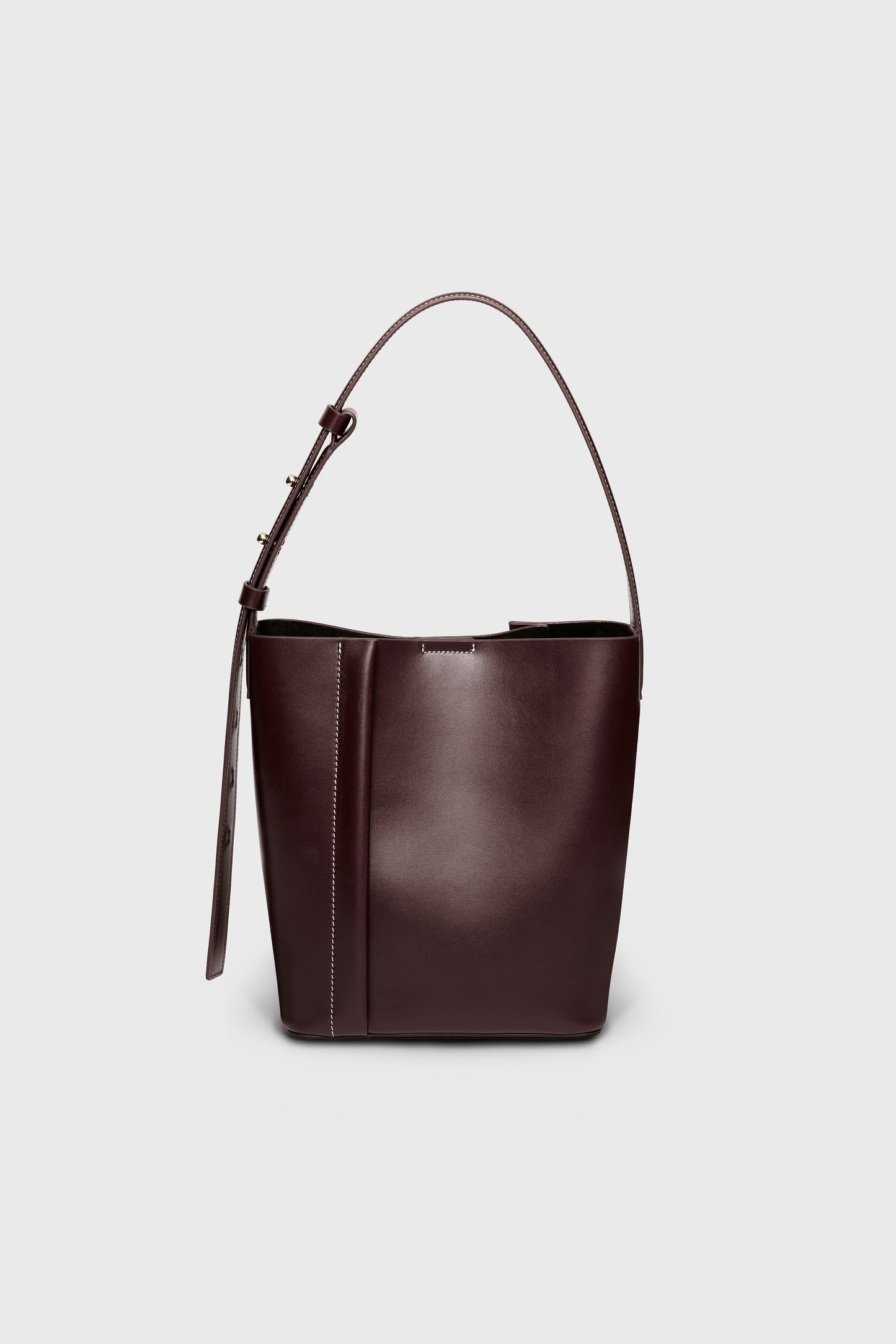 THE MEDIUM TOTE PLISSÉ BORDO