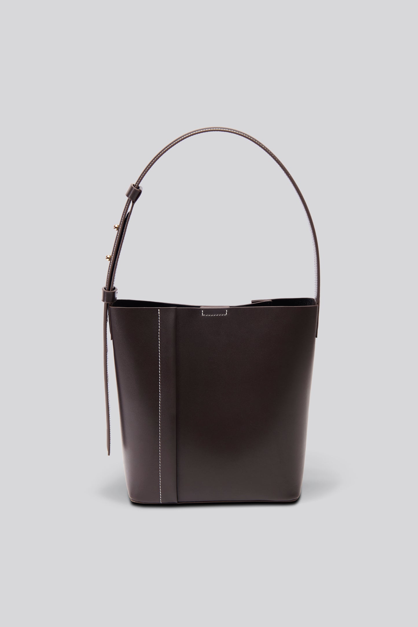 THE MEDIUM TOTE PLISSÉ ACI KAHVE