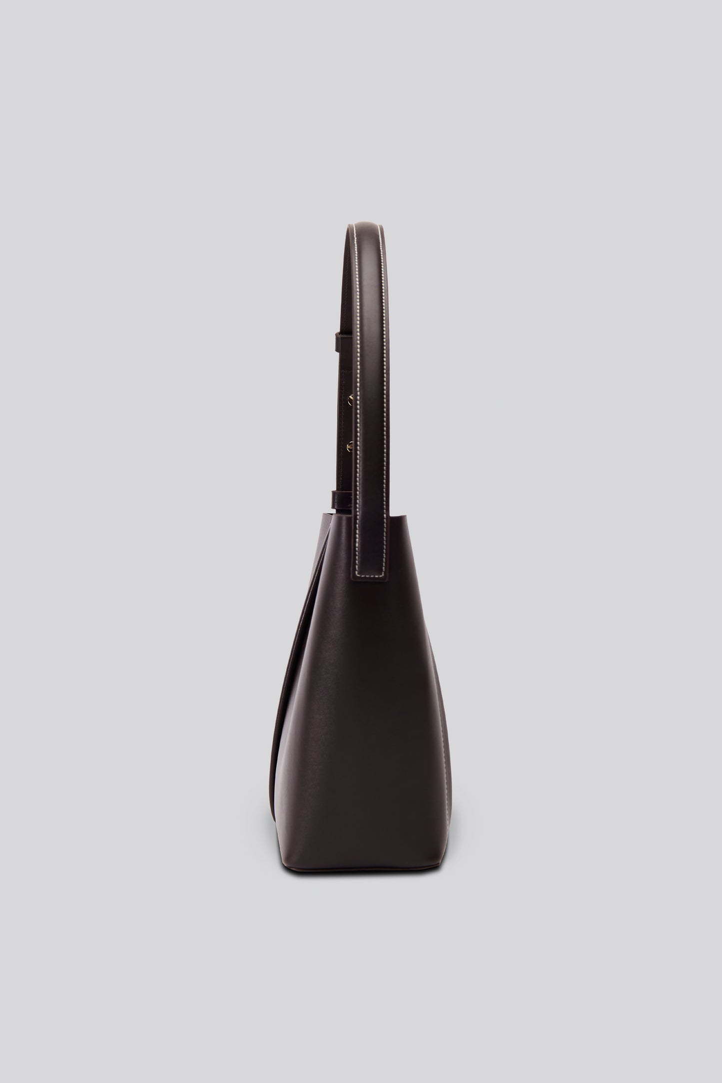 THE MEDIUM TOTE PLISSÉ ACI KAHVE