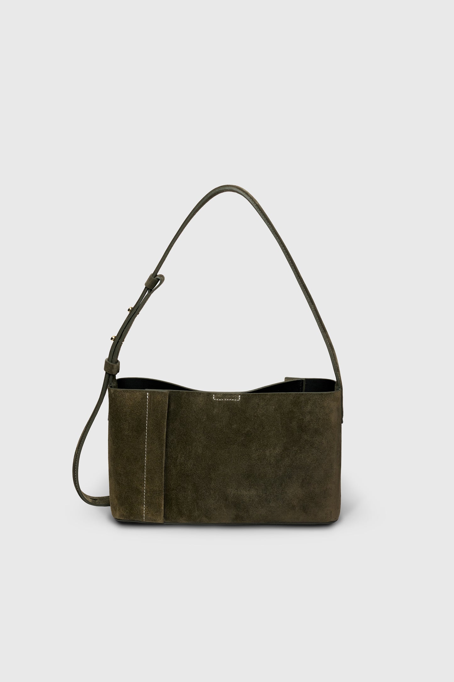 THE SMALL TOTE PLISSÉ SİYAH