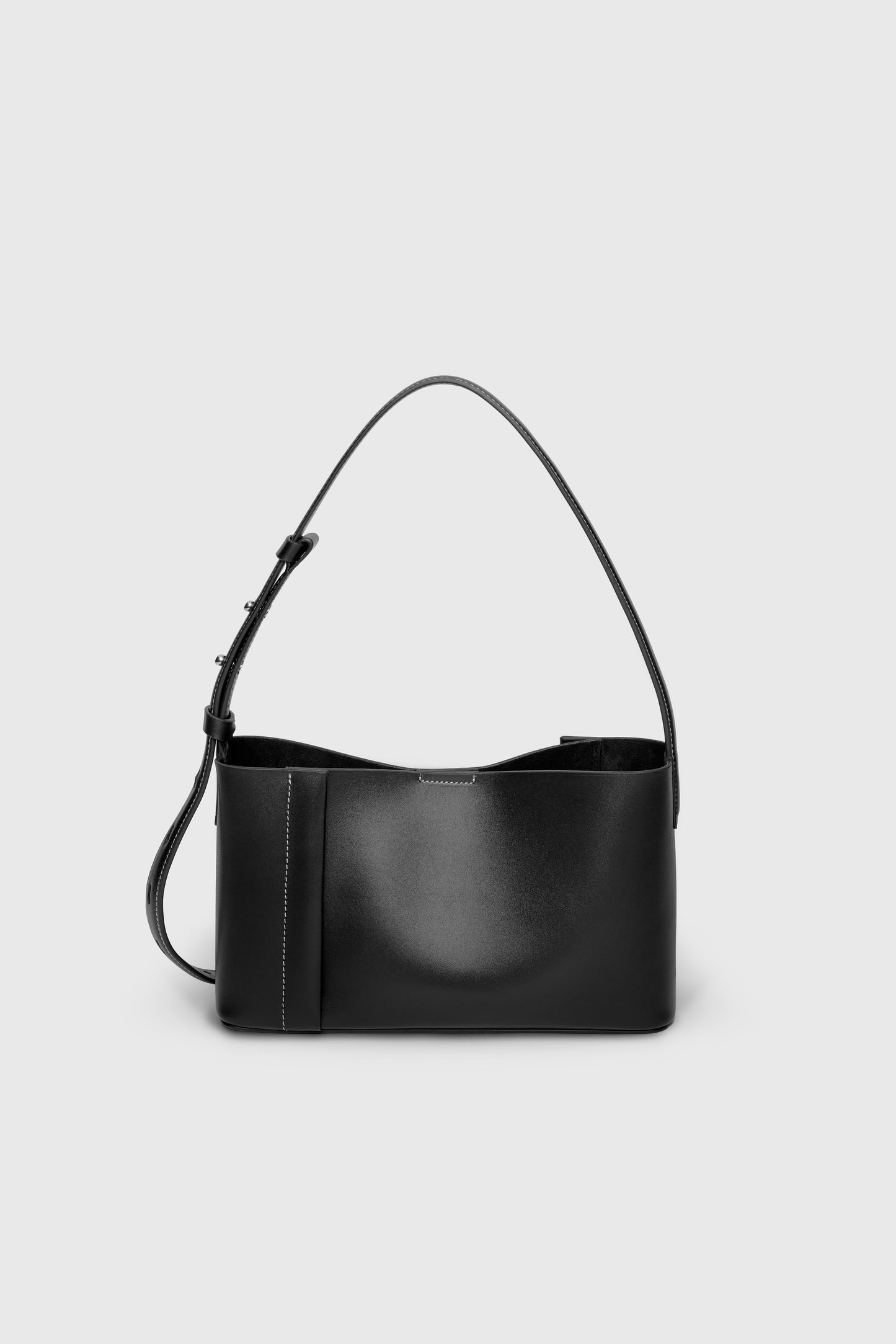 THE SMALL TOTE PLISSÉ SİYAH