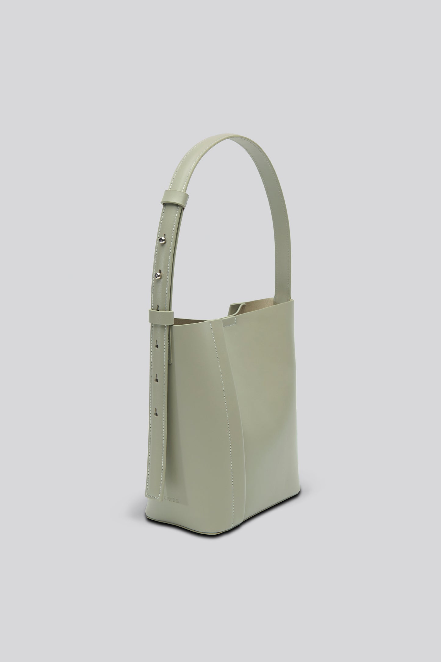 THE MEDIUM TOTE PLISSÉ YAĞ YEŞİLİ