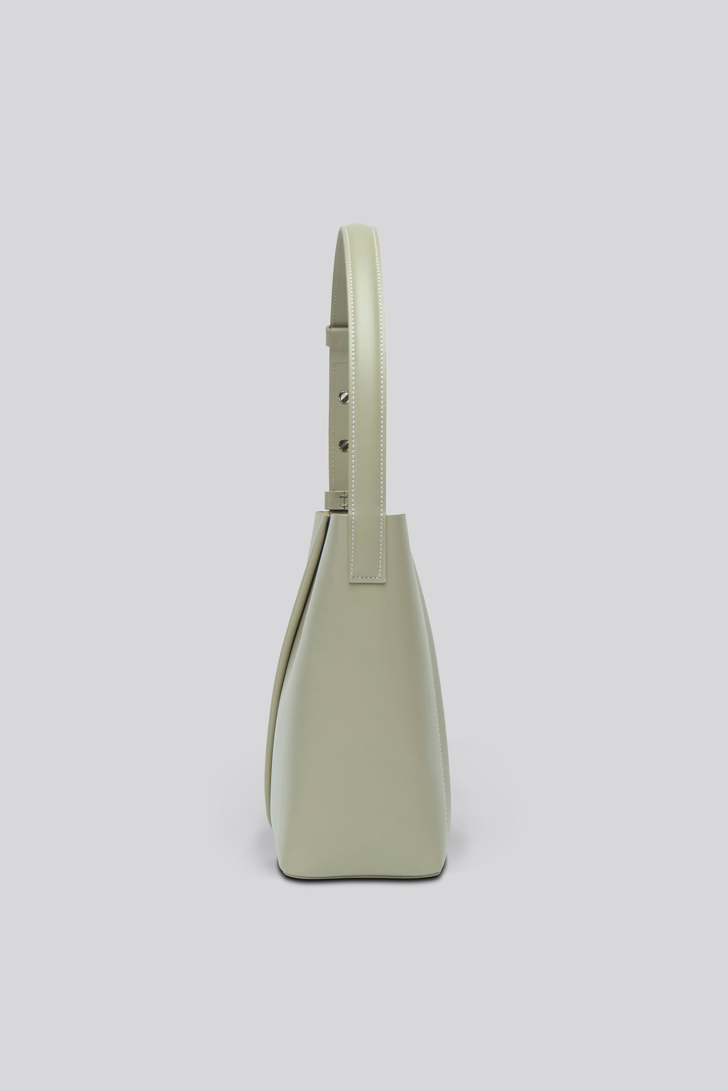 THE MEDIUM TOTE PLISSÉ YAĞ YEŞİLİ